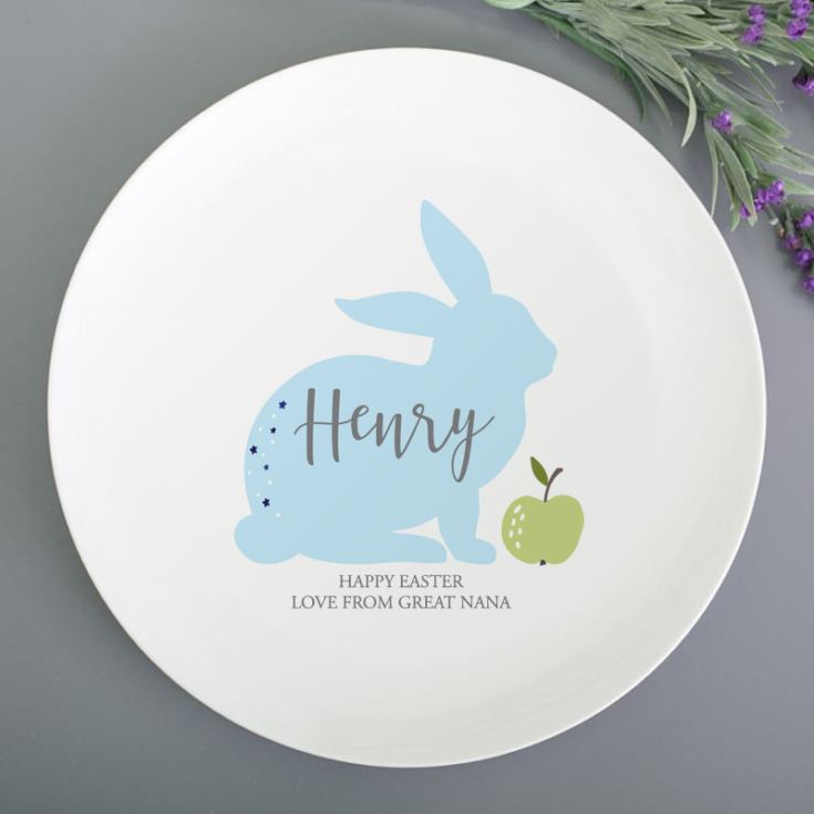 Personalised Bunny Rabbit Plate product image