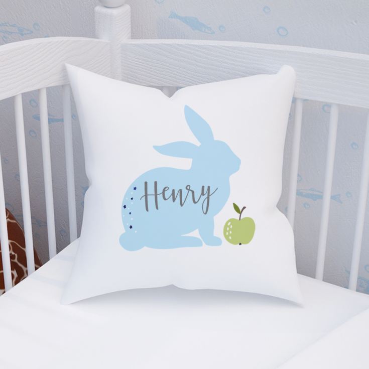 Personalised Bunny Rabbit Children's Cushion product image