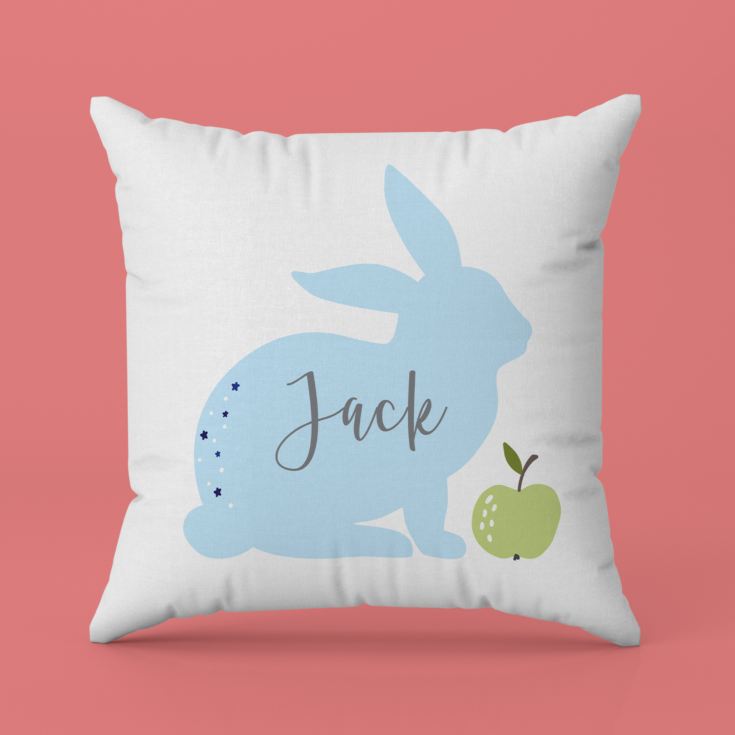 Personalised Bunny Rabbit Children's Cushion product image