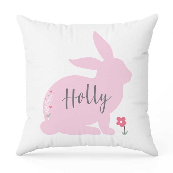 Personalised Bunny Rabbit Children's Cushion product image