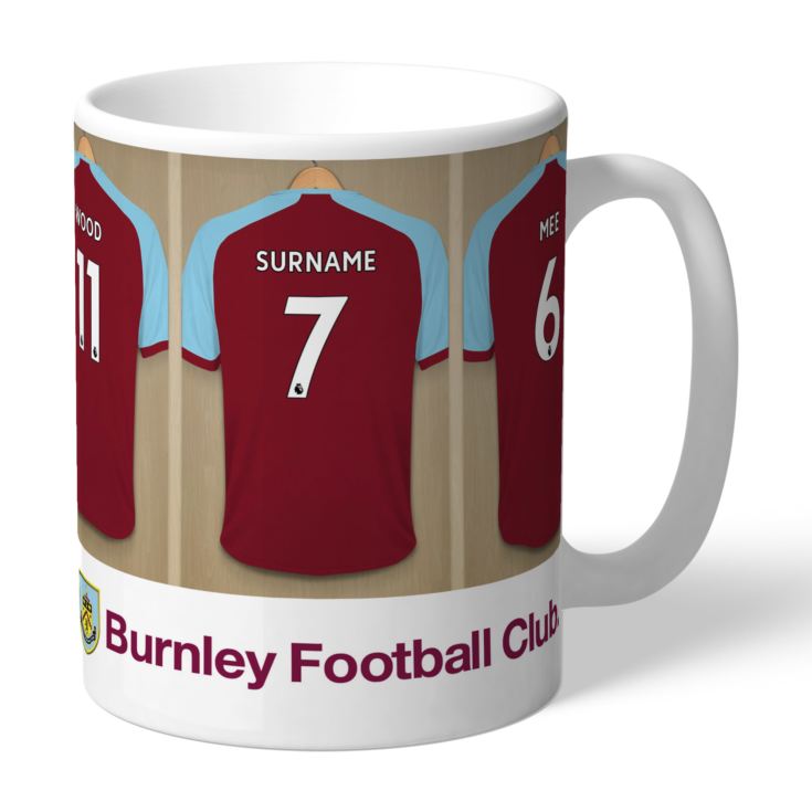 Personalised Burnley FC Dressing Room Mug product image