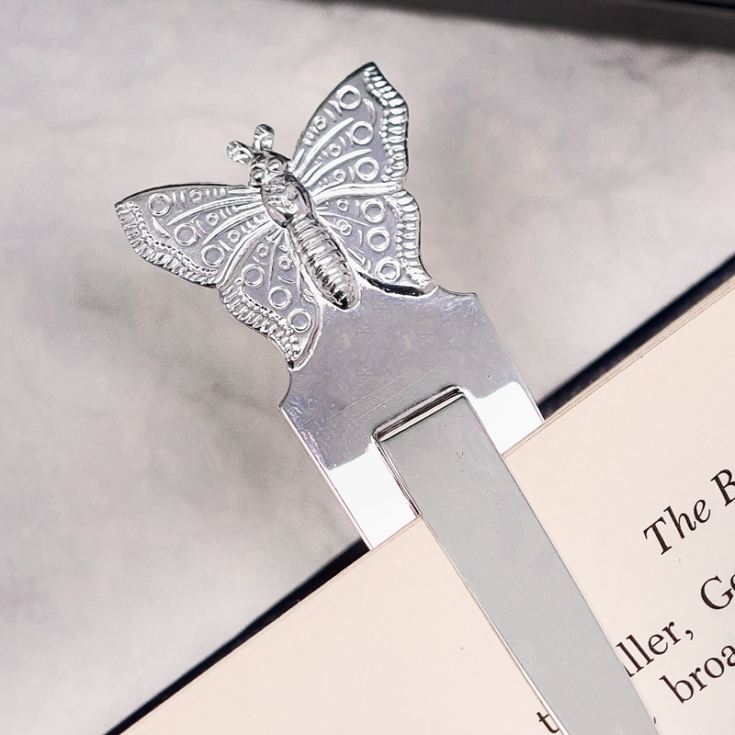 Butterfly Bookmark in Personalised Gift Box product image