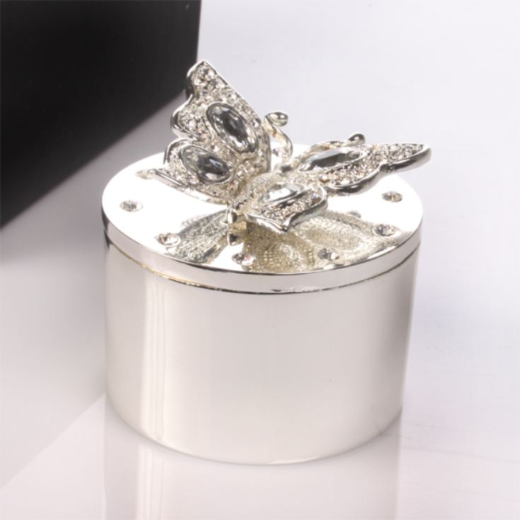 Engraved Butterfly Trinket Box product image