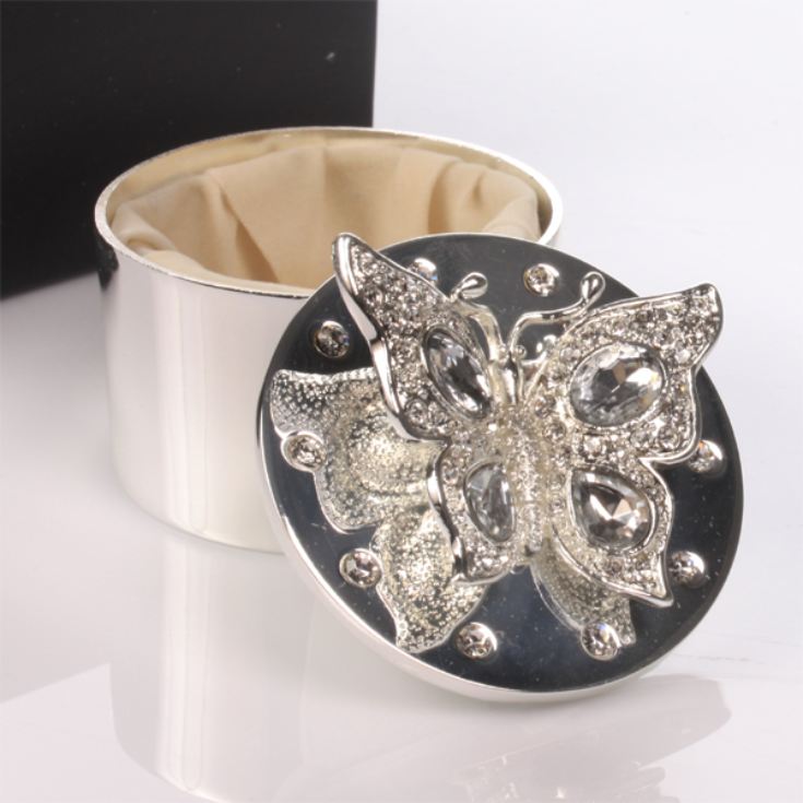 Engraved Butterfly Trinket Box product image