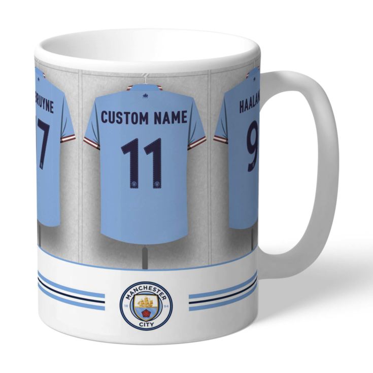 Personalised Manchester City Dressing Room Mug product image