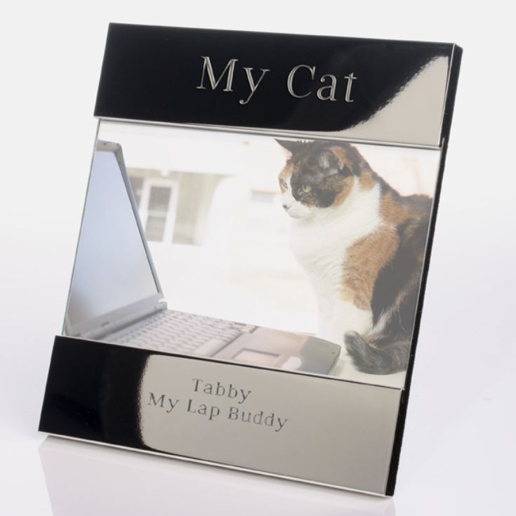 Engraved My Cat Photo Frame product image