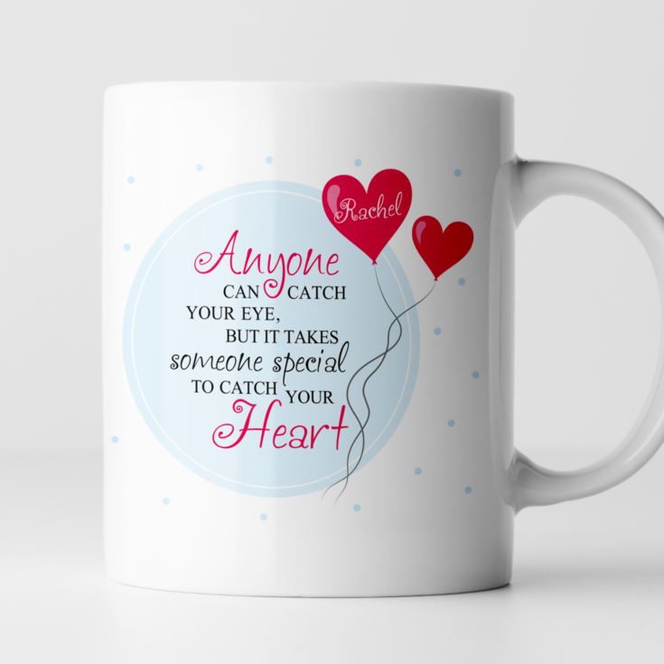 Personalised Catch Your Heart Mug product image