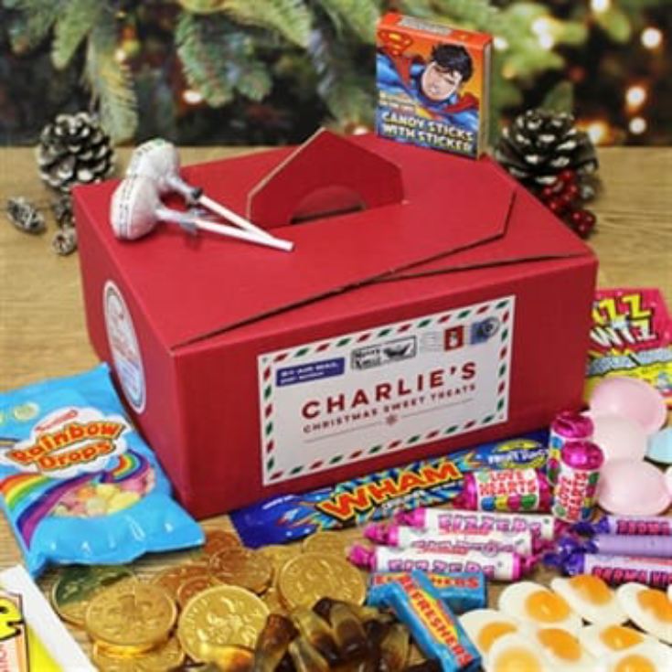 Santa's Personalised Sweet Box product image