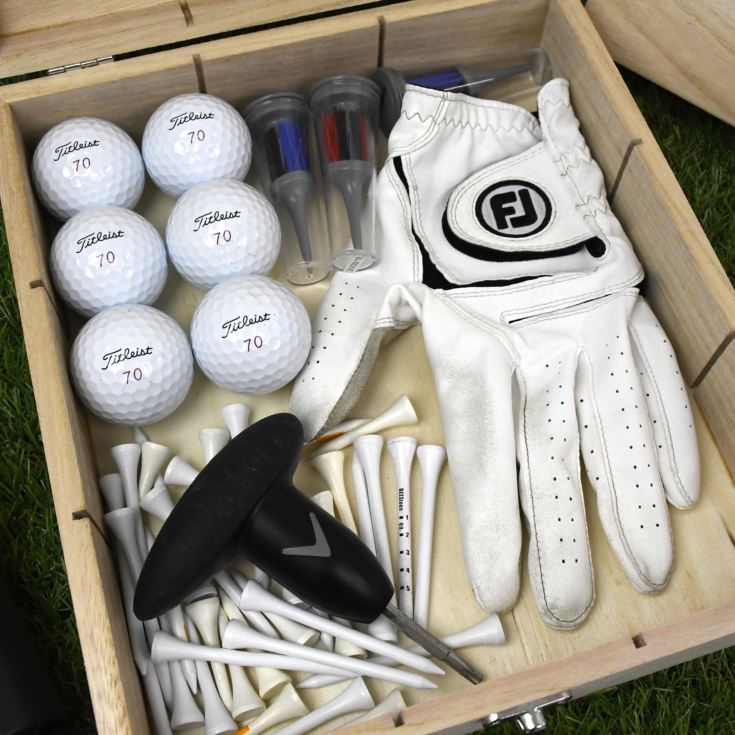 Personalised Golfers Storage Box product image