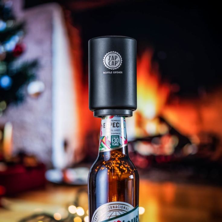 Black Zap Cap Bottle Opener