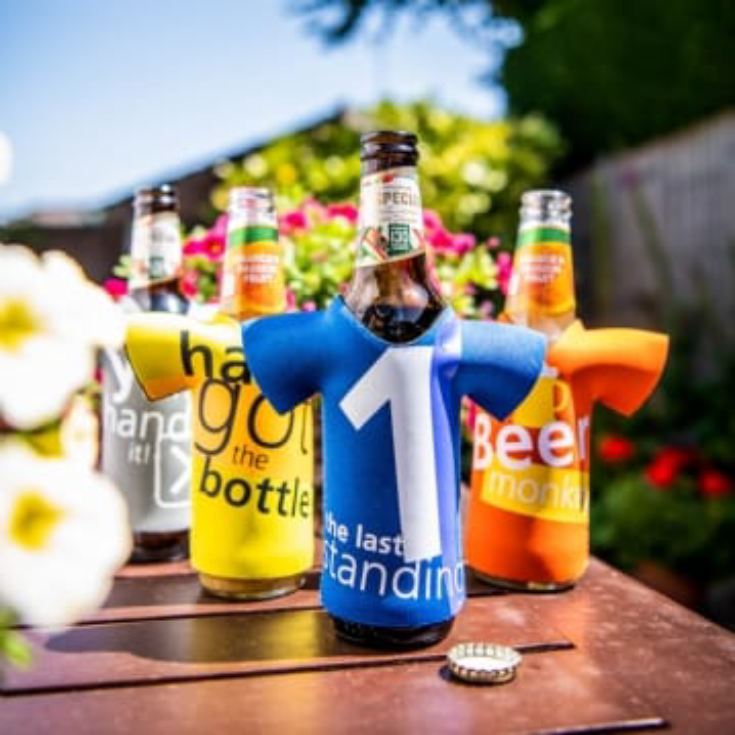 Set of 4 T-Shirt Beer Bottle Coolers product image