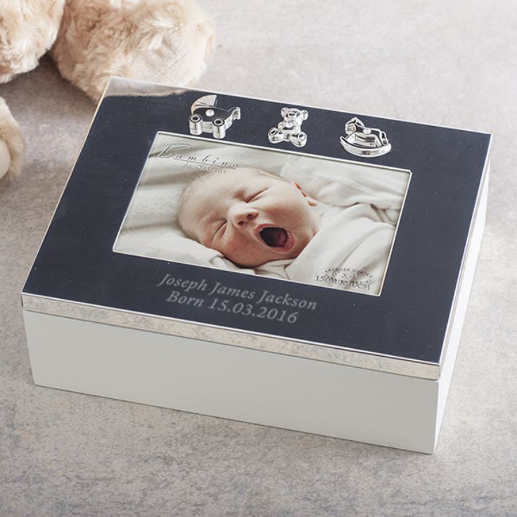 Personalised Baby Keepsake Box The Gift Experience