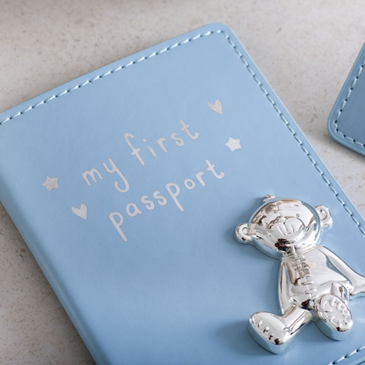 My First Passport And Luggage Tag Set Blue product image