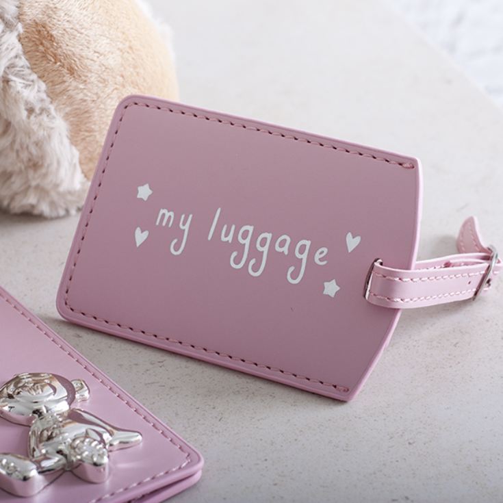 My First Passport And Luggage Tag Set Pink product image