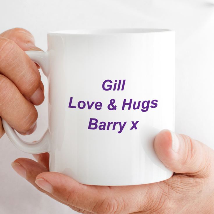 Chocolate is for life not just for Easter Personalised Mug product image