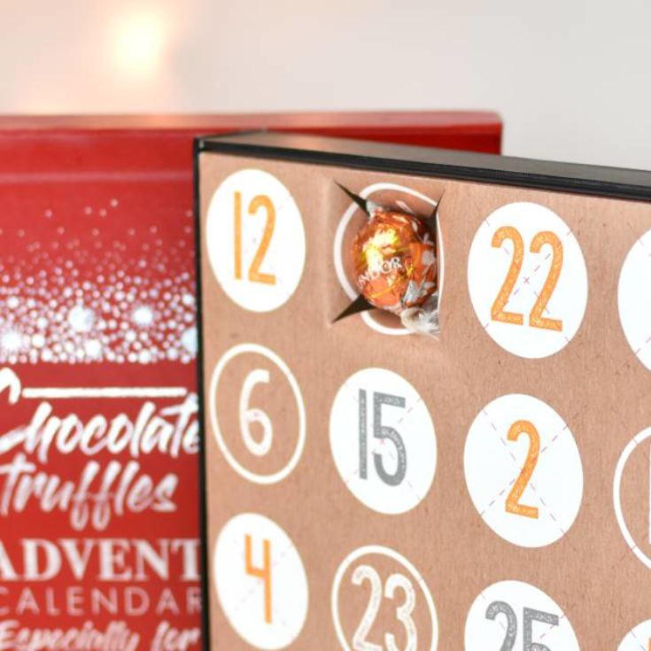 Personalised Truffles Advent Calendar The Gift Experience