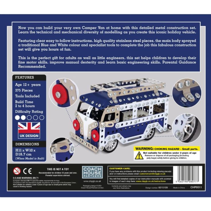Camper Van Model Metal Construction Set product image