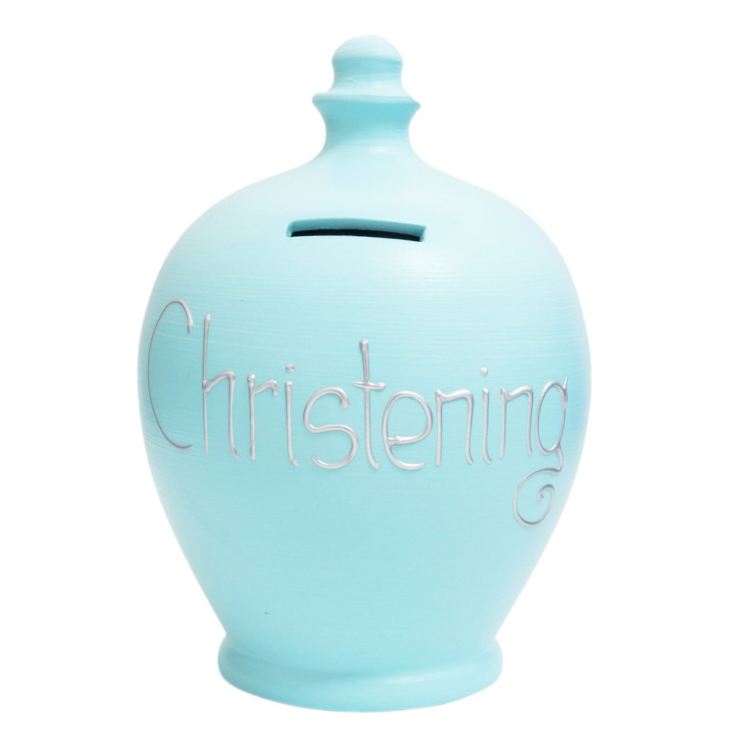 Personalised Christening Terramundi Money Pot product image