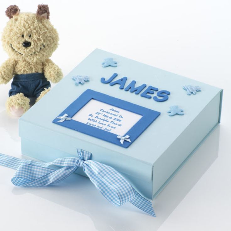 Personalised Christening Memory Box product image