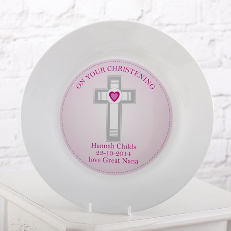 Personalised Christening Plate product image