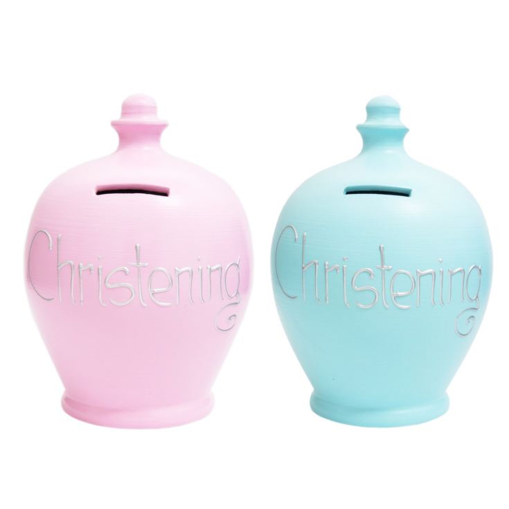 Personalised Christening Terramundi Money Pot product image