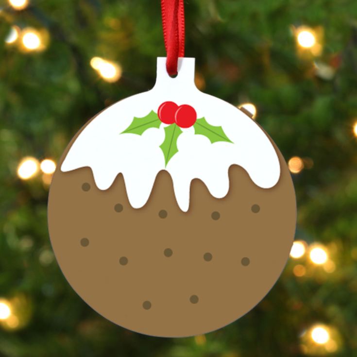 Christmas Pudding Ornament 