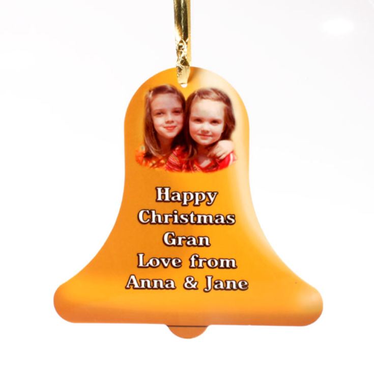 Personalised Christmas Bell Decoration product image