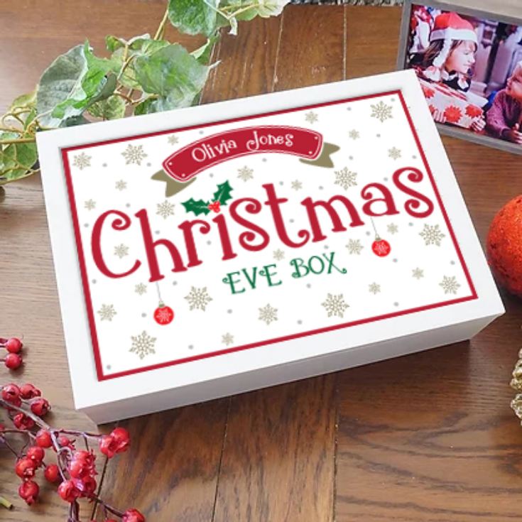 Personalised Snowy Christmas Eve Box product image