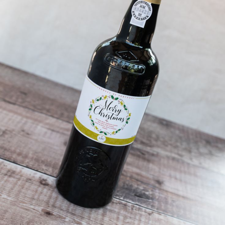 Personalised Christmas Port The Gift Experience