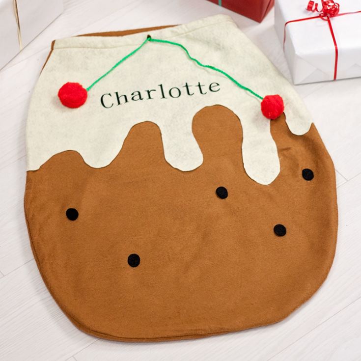 Personalised Christmas Pudding Sack product image