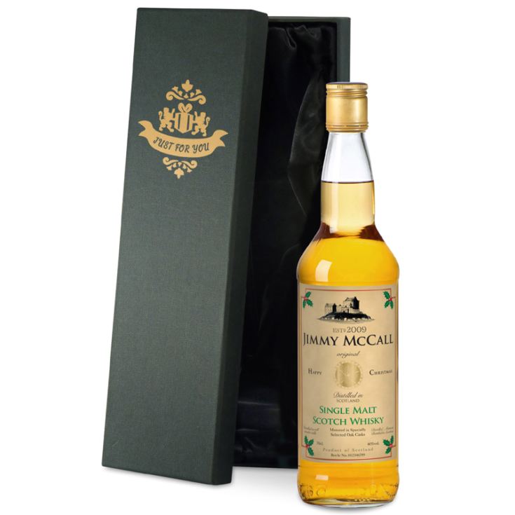 Personalised Christmas Malt Whisky product image