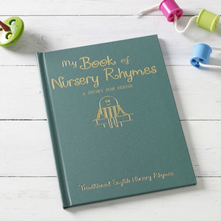 Personalised Hardback Childrens Book Nursery Rhymes The Gift Experience