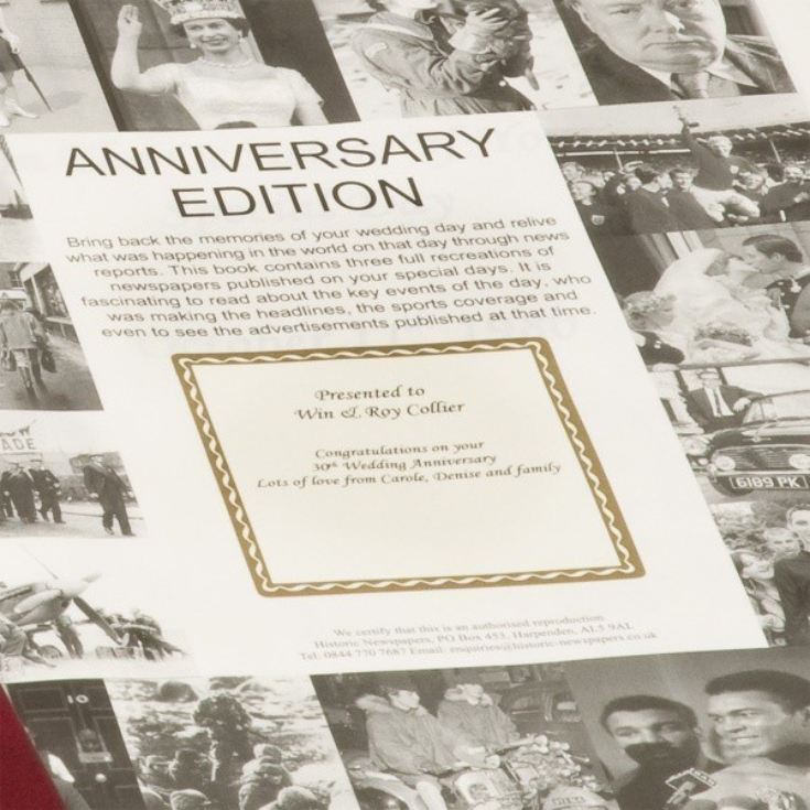 Commemorative Book Anniversary Edition The Gift Experience