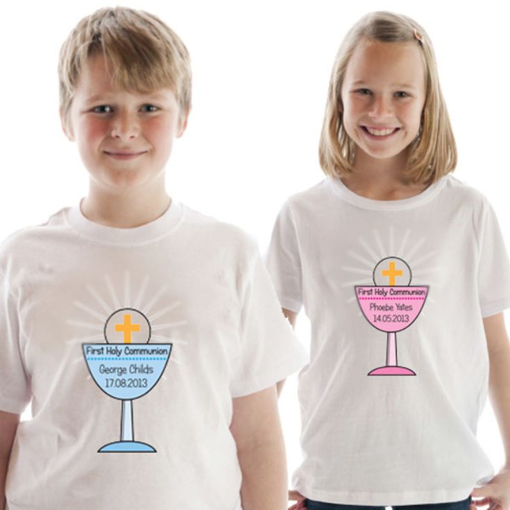 First Holy Communion Personalised T-Shirt product image