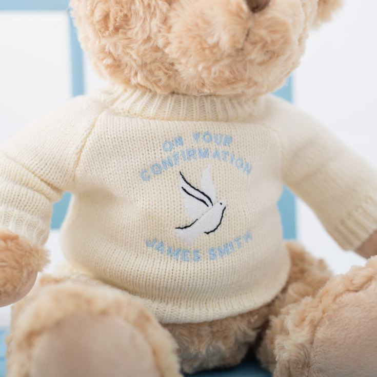 Embroidered Confirmation Teddy Bear product image