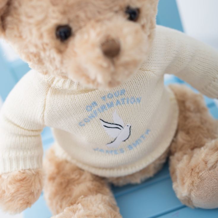 Embroidered Confirmation Teddy Bear product image