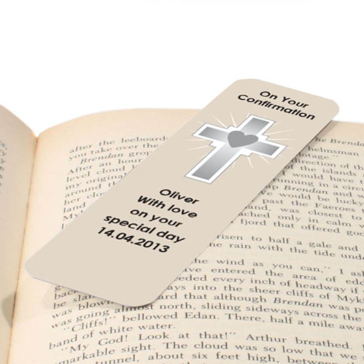 On Your Confirmation Personalised Bookmark product image