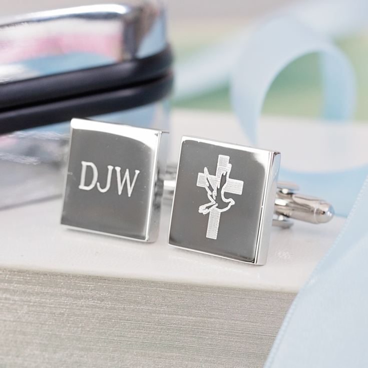 Personalised Confirmation Cufflinks product image