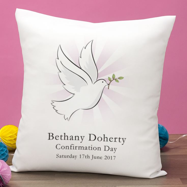 Personalised Confirmation Day Cushion product image