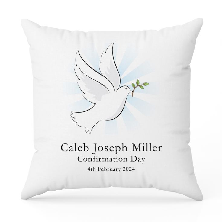 Personalised Confirmation Day Cushion product image
