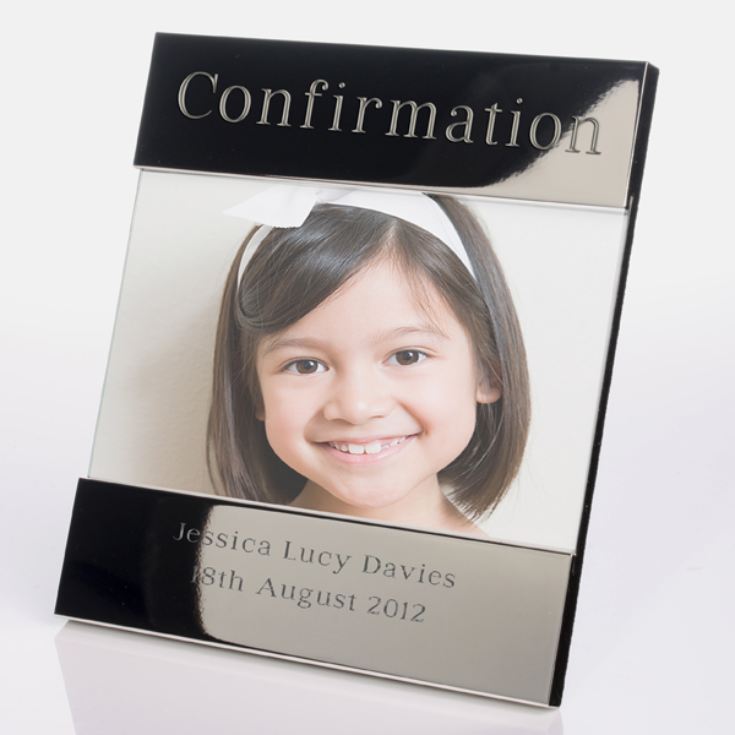 Engraved Confirmation Photo Frame product image