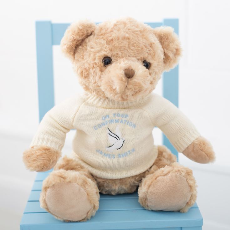 Embroidered Confirmation Teddy Bear product image