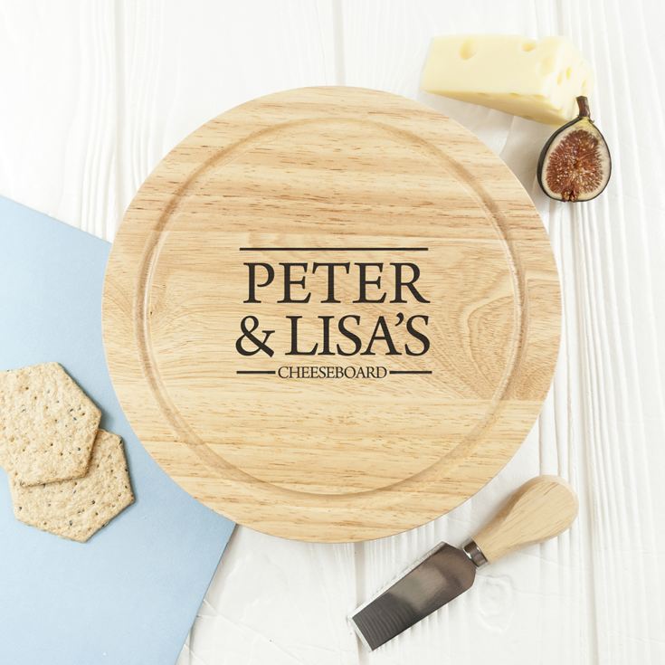 Personalised Couple Cheese Board product image