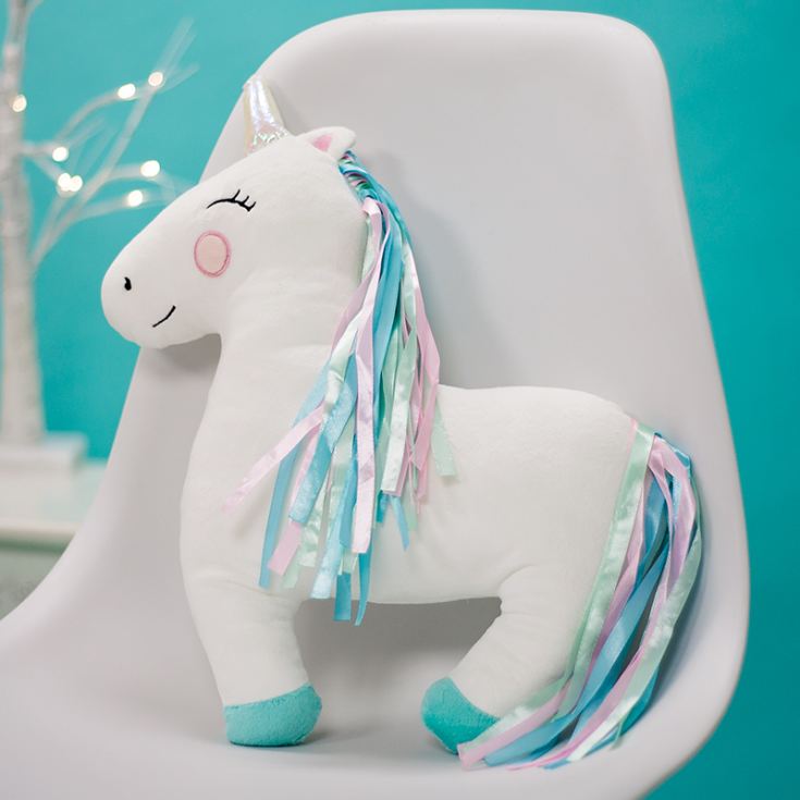 Rainbow unicorn pillow shop