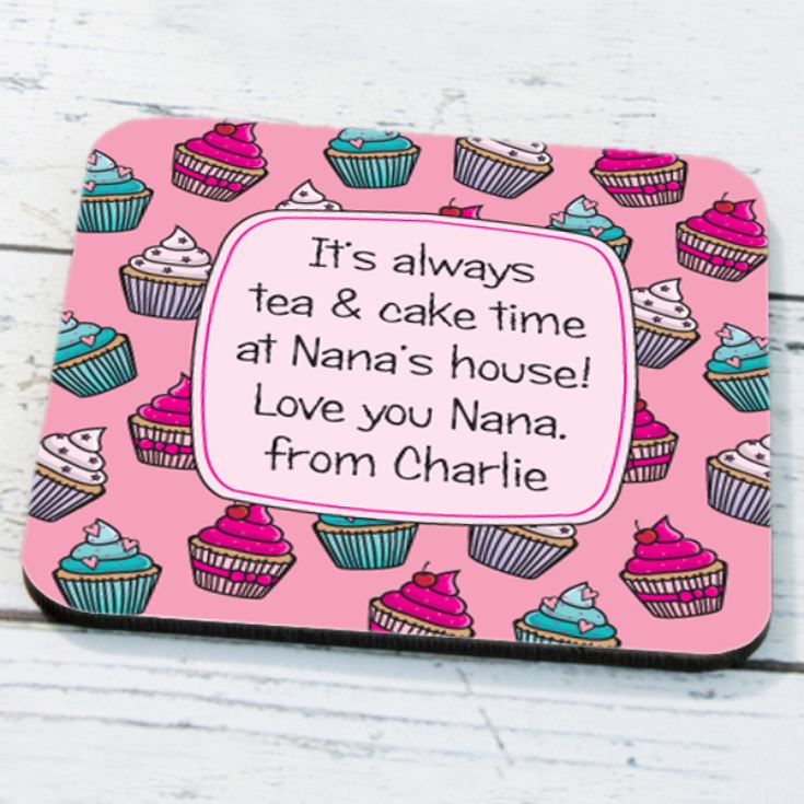 Personalised Cupcake Coaster product image