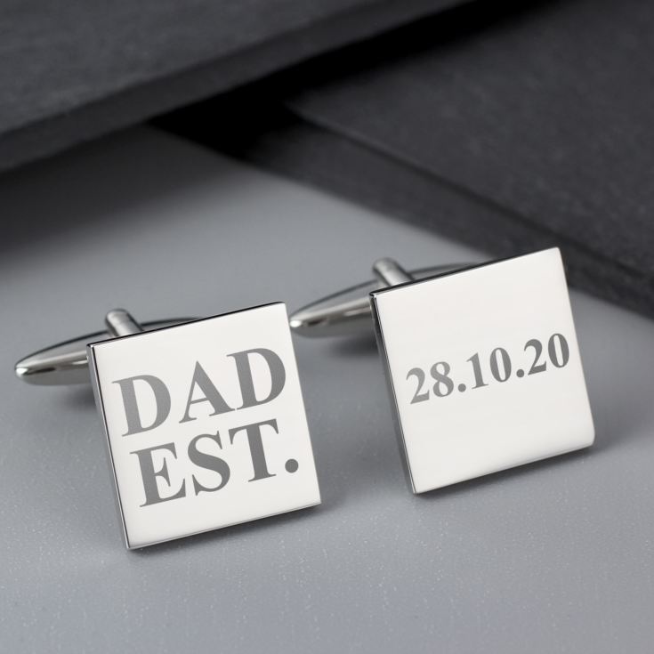 Dad Established Personalised Cufflinks product image