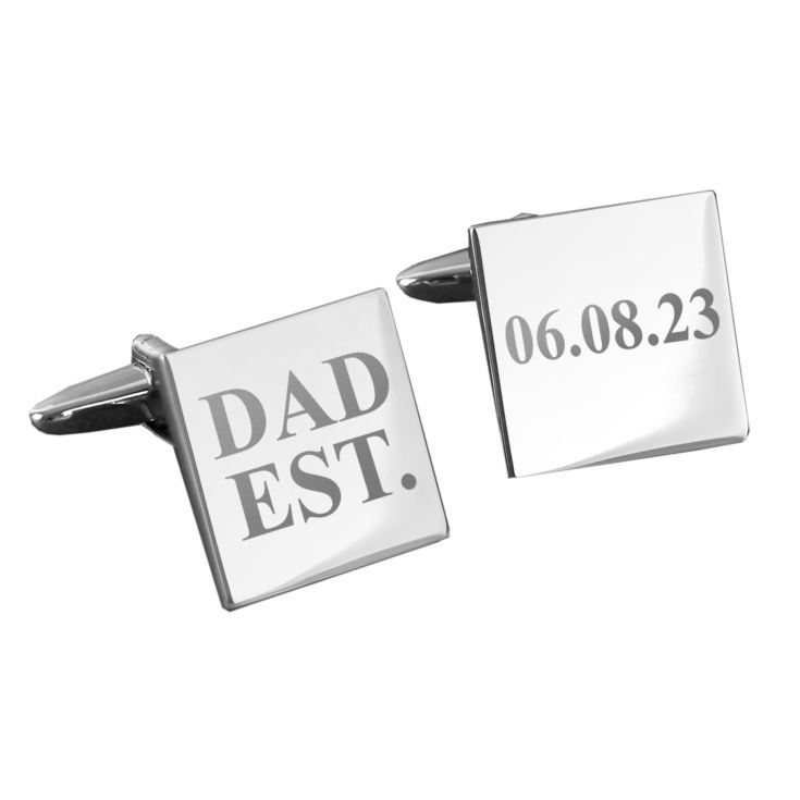 Dad Established Personalised Cufflinks product image