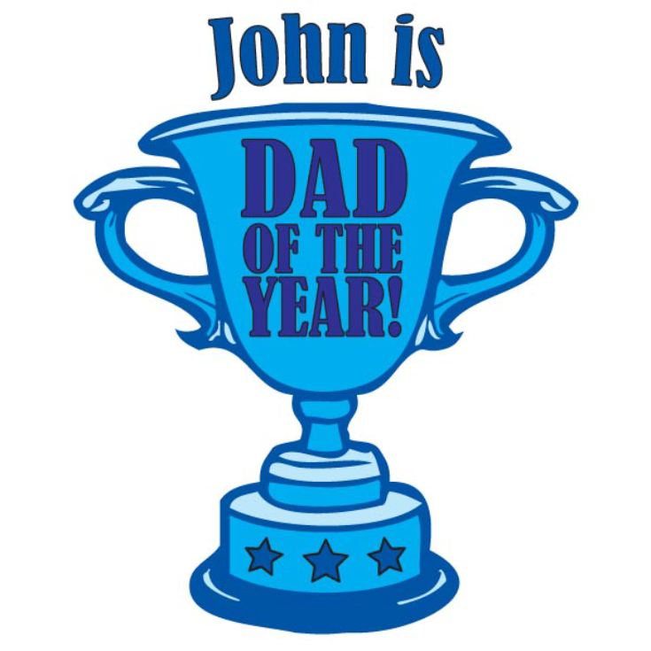 Dad of the Year Personalised Mug product image