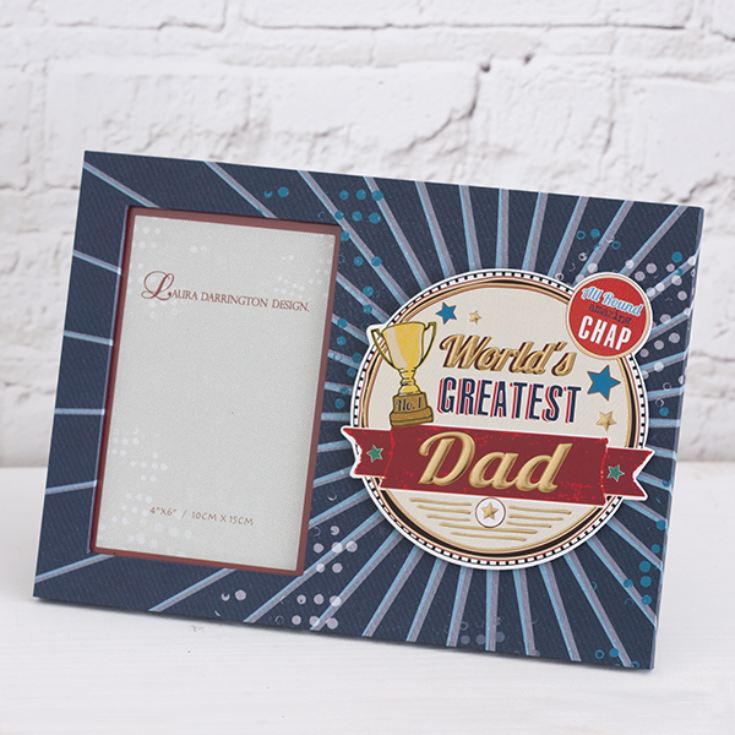 Worlds Greatest Dad Photo Frame product image