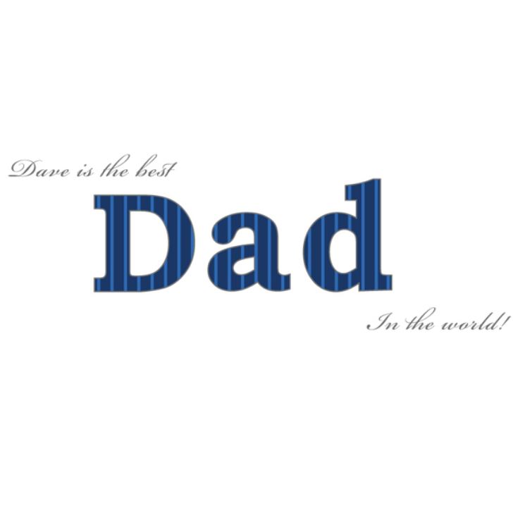 Personalised Dad Pillowcase product image